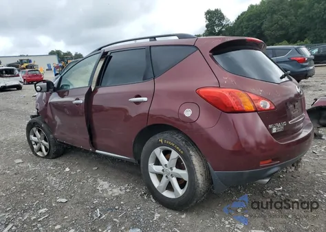 2009 Nissan Murano S z USA, uszkodzony, nr VIN JN8AZ18W29W153132